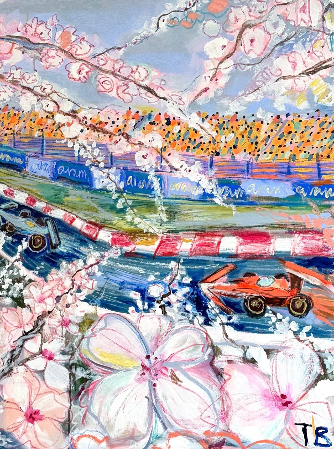 Suzuka in Spring A3 Print
