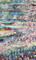 Suzuka in Blossom A3 Print